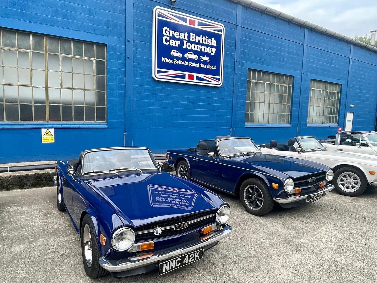 car_british's tweet photo. A few from the Lincolnshire #TRRegister who visited yesterday... 📸

#carclub #classiccars https://t.co/fS8mScxmLT