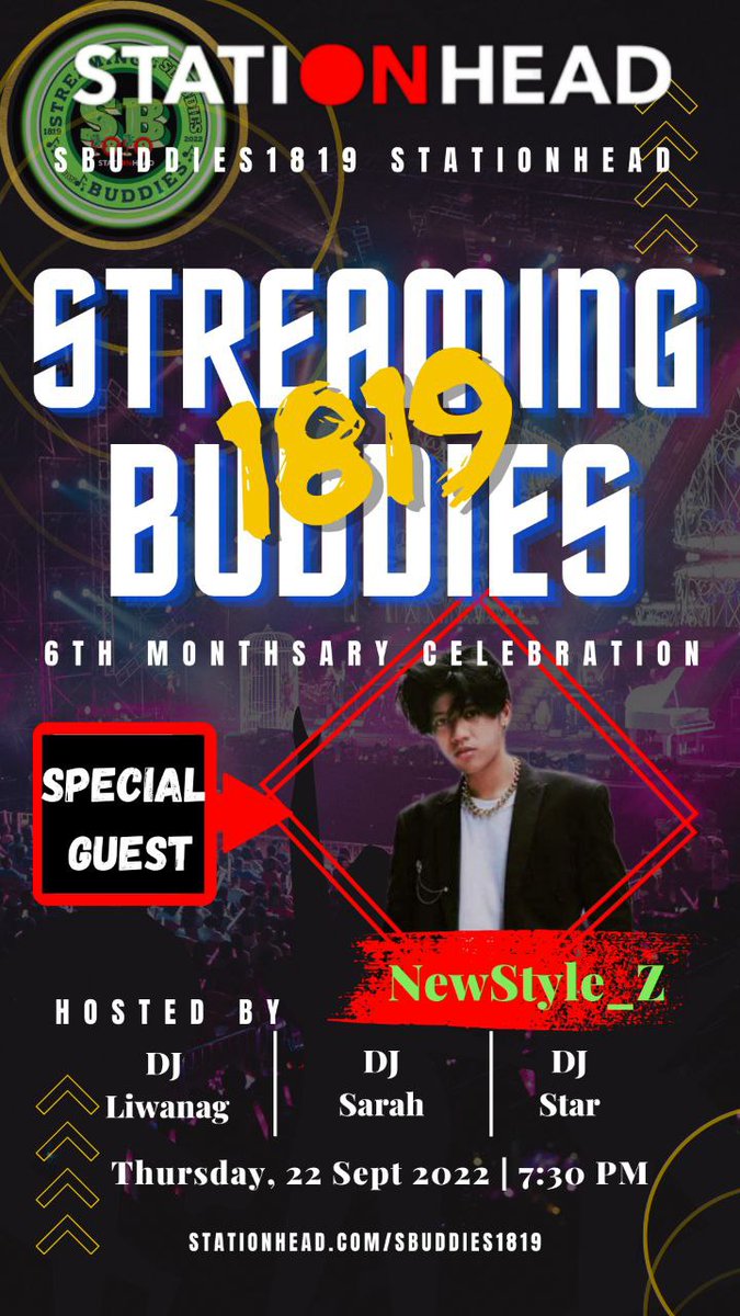 It's 22th day of the month and it's our Zix months in Stationhead. 
Come and join us to celebrate and let's have fun in the comment section while streaming and to add for more we have our guest @NEWSTYLE_Z that will make your night complete. 
Zee you there