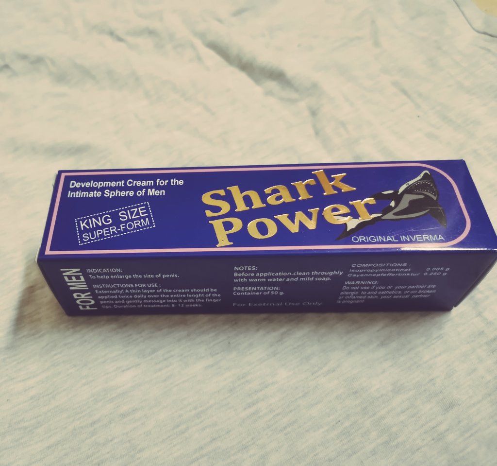 AghradJ's tweet photo. Shark Power
شارك باور كريم تكبير القضيب ولقوة الانتصاب منتج طبيعي لزيادة القدرة الجنسية للرجال
1- يعمل على زيادة الرغبة الجنسية
2- يعمل على تكبير حجم العضو الذكري
3- تنظيف القضيب وتطهيرة
4- يزيد من الحيوانات المنوية
5- يجعل العضو الذكري اكثر صلابة
6- يزيد من مدة الانتصاب
الأصلي https://t.co/6XLURmTLPP