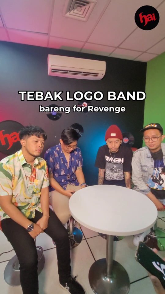 HaiMagazine's tweet photo. Kali ini tebak logo band bareng yang baru rilis album ke-4, @forrevengeofficial. Jago juga nih, apalagi nebak logo paling terakhir 👍

#hai45piration #hai45 #forrevenge https://t.co/z0tjeXcCvV https://t.co/b6dog4IqMa