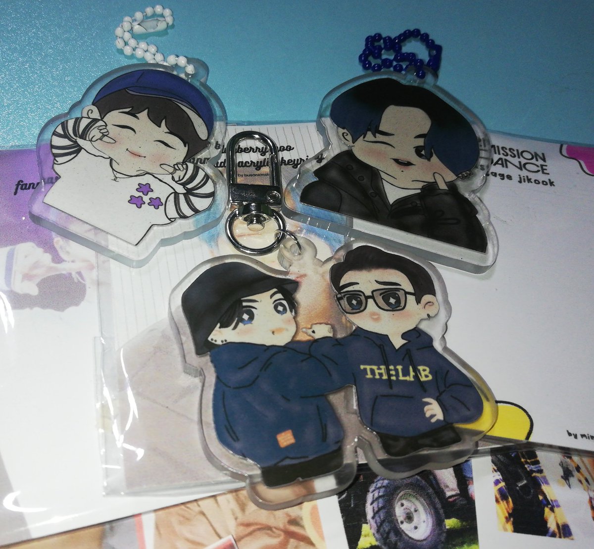 luvlyminies's tweet photo. #miniemails ~

Thank you so much for these super duper cutie jikook keyrings @minijagicart 💗 I really loved it! Also for the freebies super appreciated po, until next one :>
#bybusankmstudios 💜 https://t.co/mUZzbqUEGX