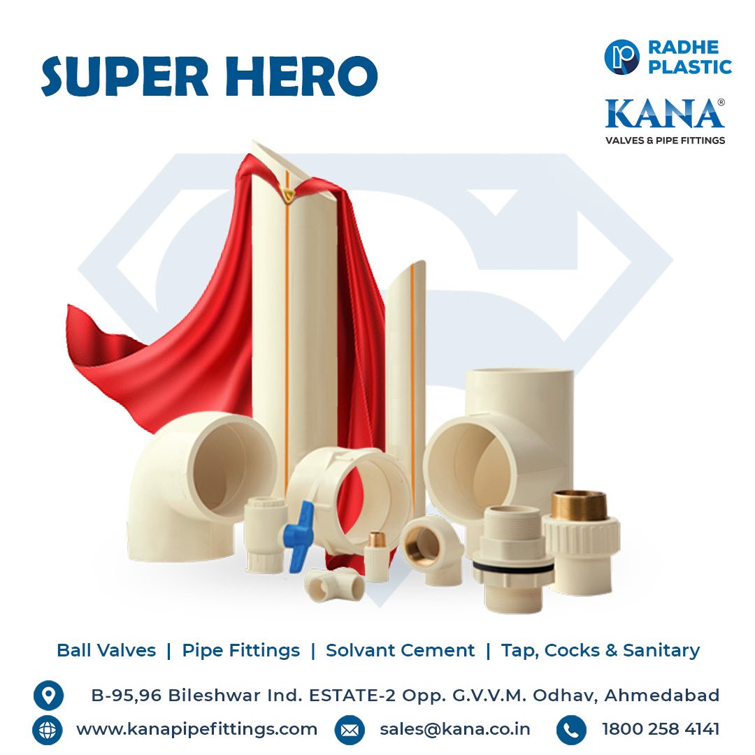 KanaValves's tweet photo. ‘SUPER HERO’ yes it works as a saviour in your life.
#KANABRAND #kanavalves #KANApvcsolidballvalve
#pvcvalves #pp_solid_ball_valve #plasticvalves #pvcvalves
#plasticballvalves #solidballvalves #plastic_valve #pvcvalve
#ppballvalve #dripirrigation
#irrigationvalves #dripirrigation https://t.co/gcYqEJpNsJ