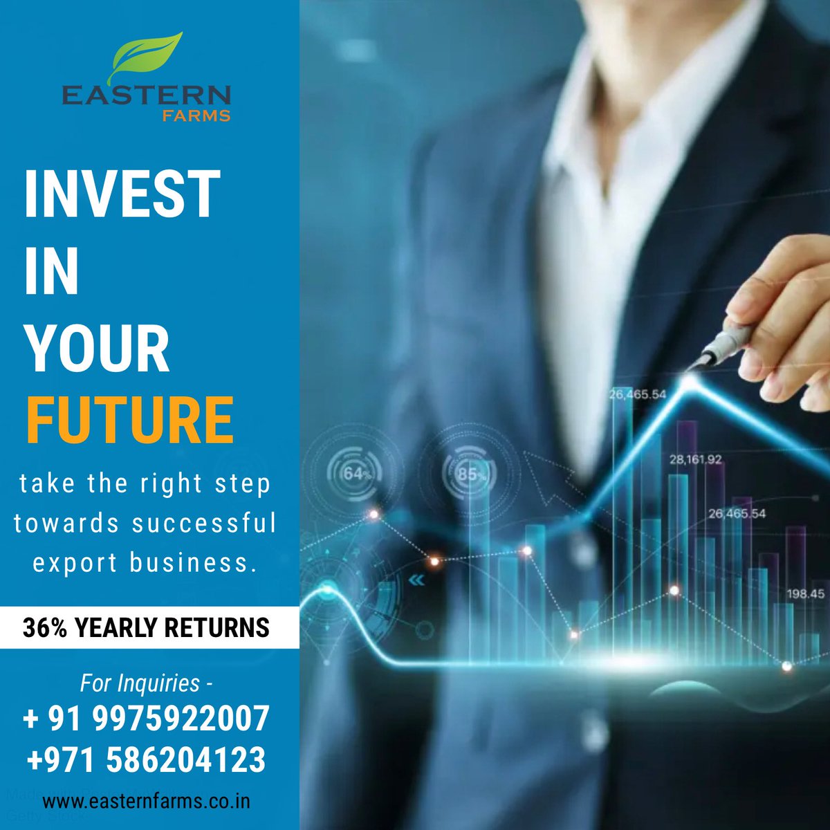 INVEST IN YOUR FUTURE, take the right steps towards successful export business.

GET UPTO 36% RETURNS ANNUALLY ✅

#vegetables #dubai #india #import #export #gulfcountries #trade #business #aweermarketdubai #banana #easternfarmsllc #exporter #highreturns #growth #export #business