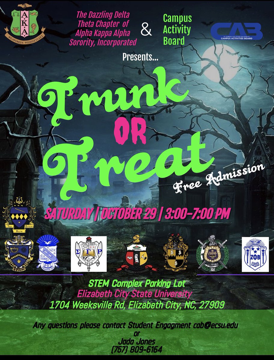 ECSU Campus Activities Board tweet media