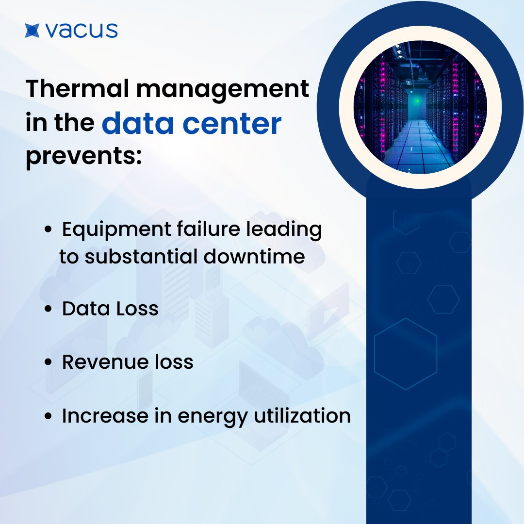 Vacustech's tweet photo. RackSense from #Vacus, monitors the #thermal variances of such a mission-critical environment. It helps you eliminate potential hotspots and risks due to high-temperature variances, thus preventing costly damages to your equipment.

To continue the conversation, reach out to us https://t.co/XaVLAQANun