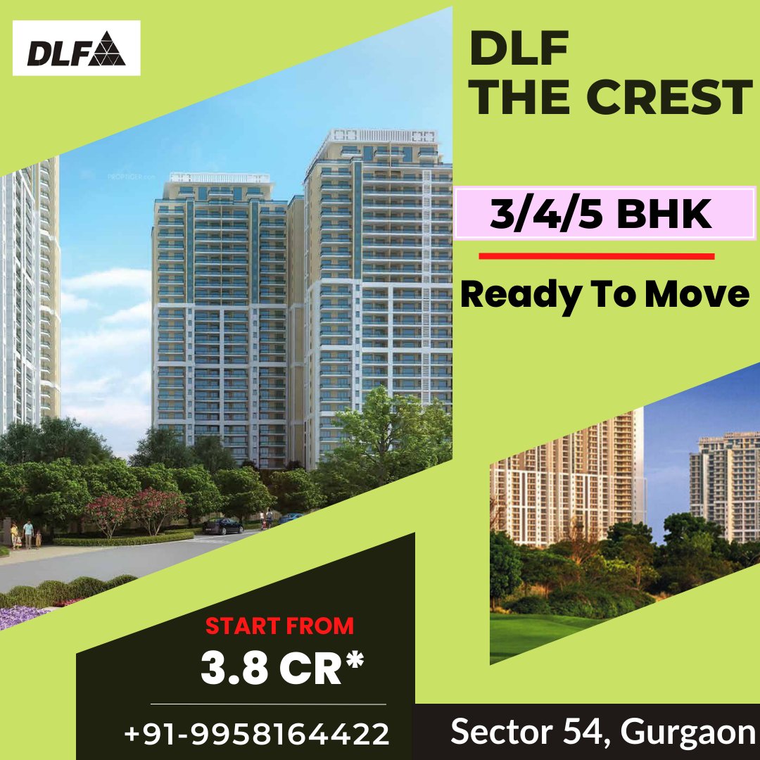 UniFit_Realty's tweet photo. DLF THE CREST Residential Golf Course Road, Sector 54 Gurgaon
✅  Clubhouse Complex and Central Waterfall
👉 Click Website Link: https://t.co/7VYPifwHjb

#DLFfloors #DLFluxuryliving #DLFGurgaon #DLFcrest #gurgaonproperties #realestate #luxuryrealestate #luxuryhomes #gurgaon https://t.co/wjcym4ZOhc