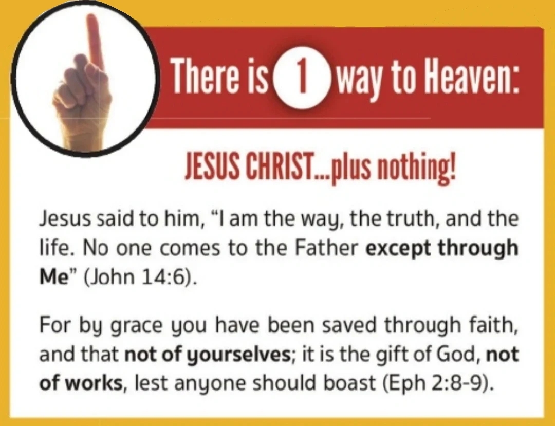 SMI_National's tweet photo. You can share the gospel clearly & effectively with the Five Fingers of Faith from School Ministries' curriculum: God's Rescue Mission!
Today we feature finger 1! There is 1 way to Heaven: Jesus Christ...plus nothing!
#FiveFingersofFaith #Gospel #ReleasedTime #SchoolMinistries https://t.co/OVricVOH2N