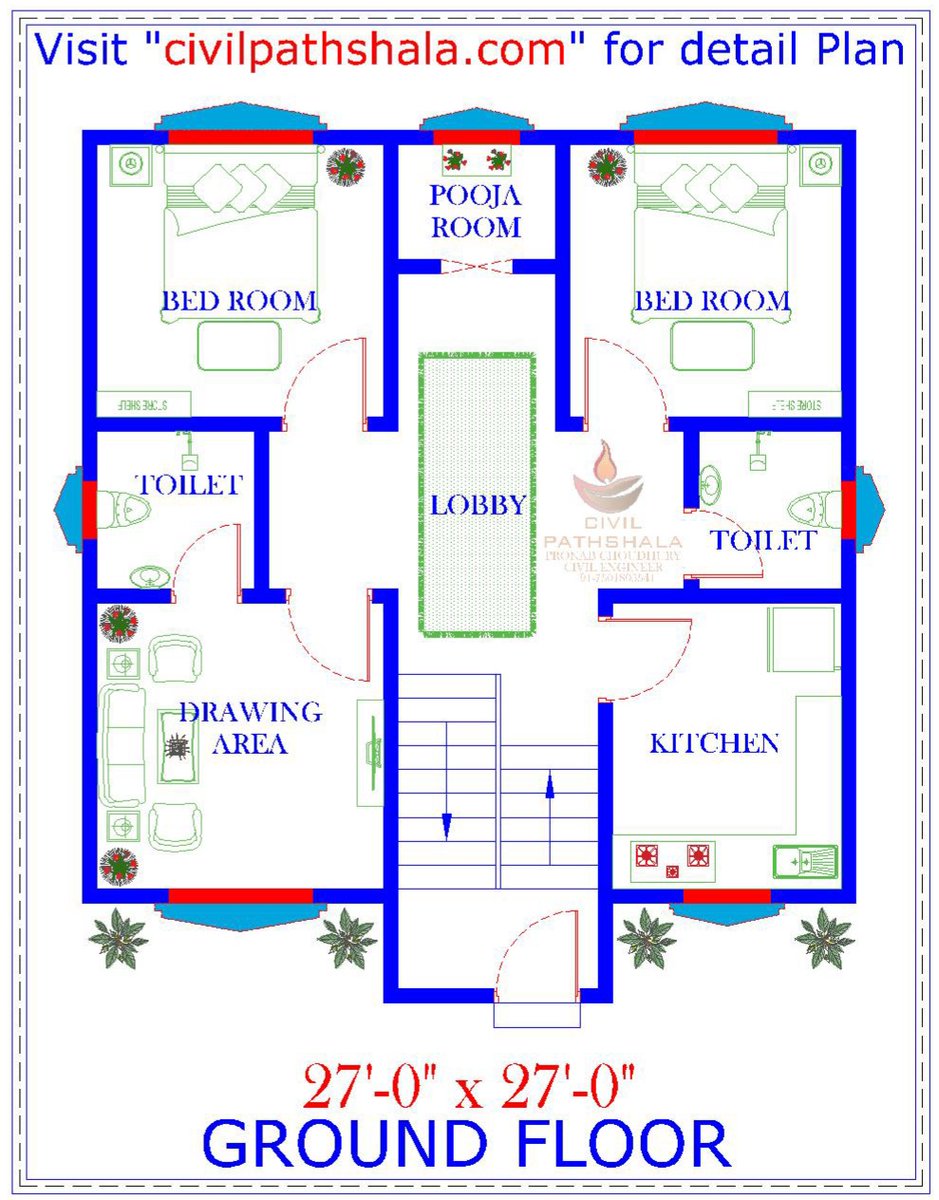 CivilPathshala's tweet photo. New Indian House Plan 😍 730 sq ft House Plan 💥How is it?🤔
~
~
~
~
#civilpathshala #civilengineering 
#floorplans #2dplan #houseplans #homeplan #3dview #2dview #architecture #architecturedesign #architectural #modernhouse #modernhouseplans #building #buildingplans #duplexhouse https://t.co/mNkMEq2nva