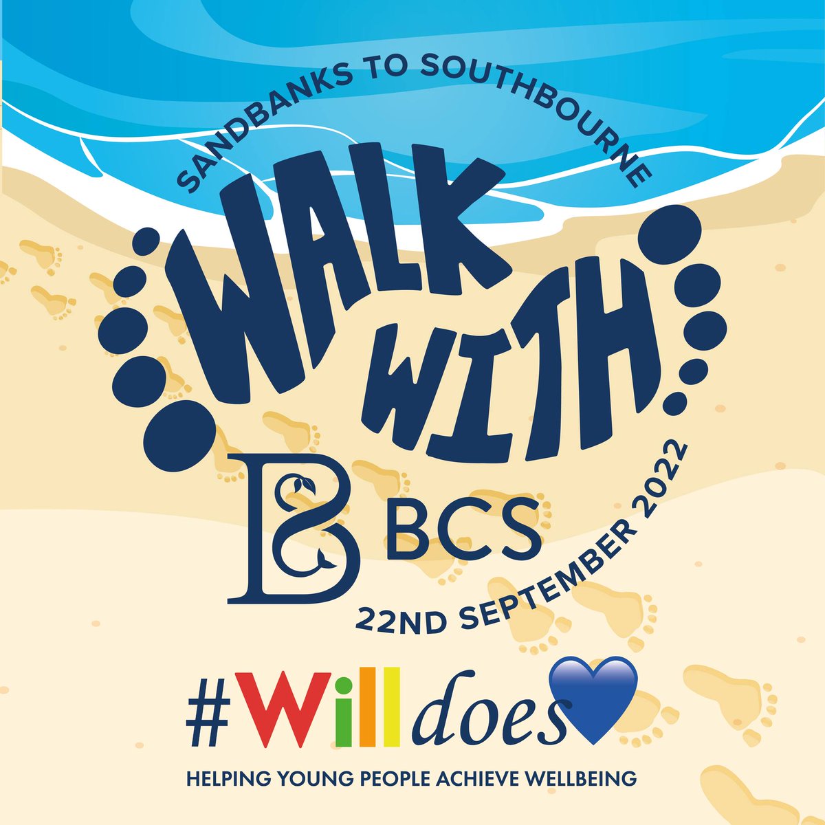 HealthSciUni's tweet photo. @AECCUniversityC wishes all those involved in today's #WalkWithBCS fundraising event, the very best of luck. Our local partnership school, @BCS_Senior, will be walking the distance from Sandbanks to Southbourne, all in support of the #Willdoes charity 🙌.
https://t.co/6rIIYk1X7A https://t.co/goxNByrDkd