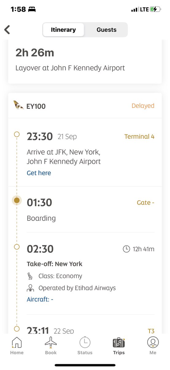 DipakJhaveri's tweet photo. Ethiad flight EY 100 delayed beyond the 4 hours . Passengers are having horrible night at JFK airport. Ethiad is not taking any care of passengers and there are no sign of flight to take off https://t.co/Uet2fjLzke