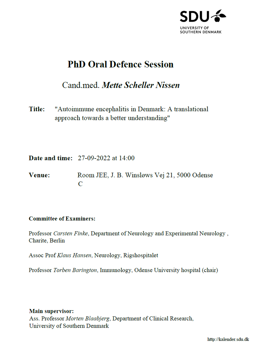 Neurology Research Unit OUH tweet media
