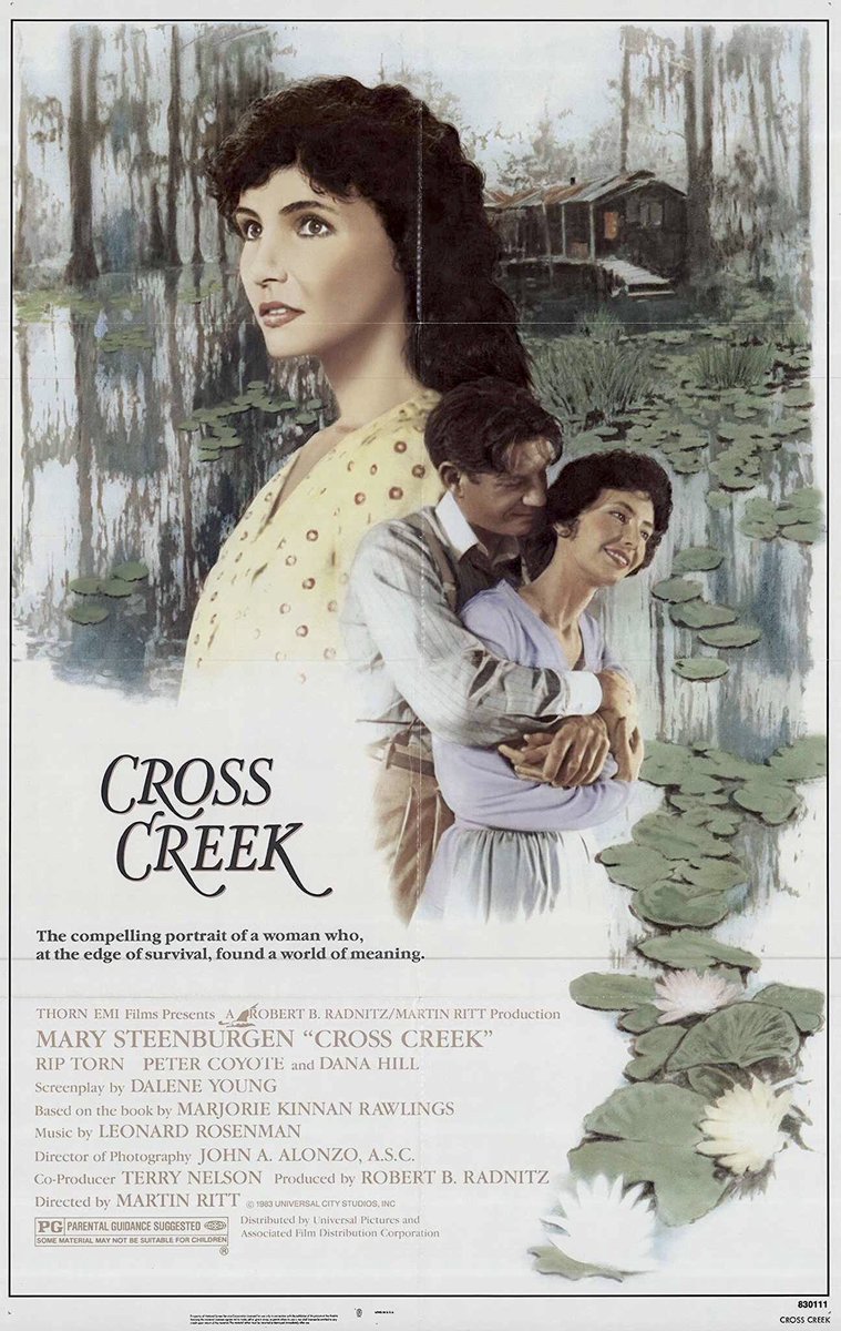 FilmNewsNos's tweet photo. 🎬MOVIE HISTORY: 39 years ago today, September 21, 1983, the movie ‘Cross Creek’ opened in theaters!
#MarySteenburgen #RipTorn #PeterCoyote #DanaHill #AlfreWoodard #MalcolmMcDowell #JoannaMiles #IkeEisenmann #CaryGuffey #ToniHudson #BoRucker #JayOSanders #JohnHammond #MartinRitt https://t.co/Q6vgnVp574
