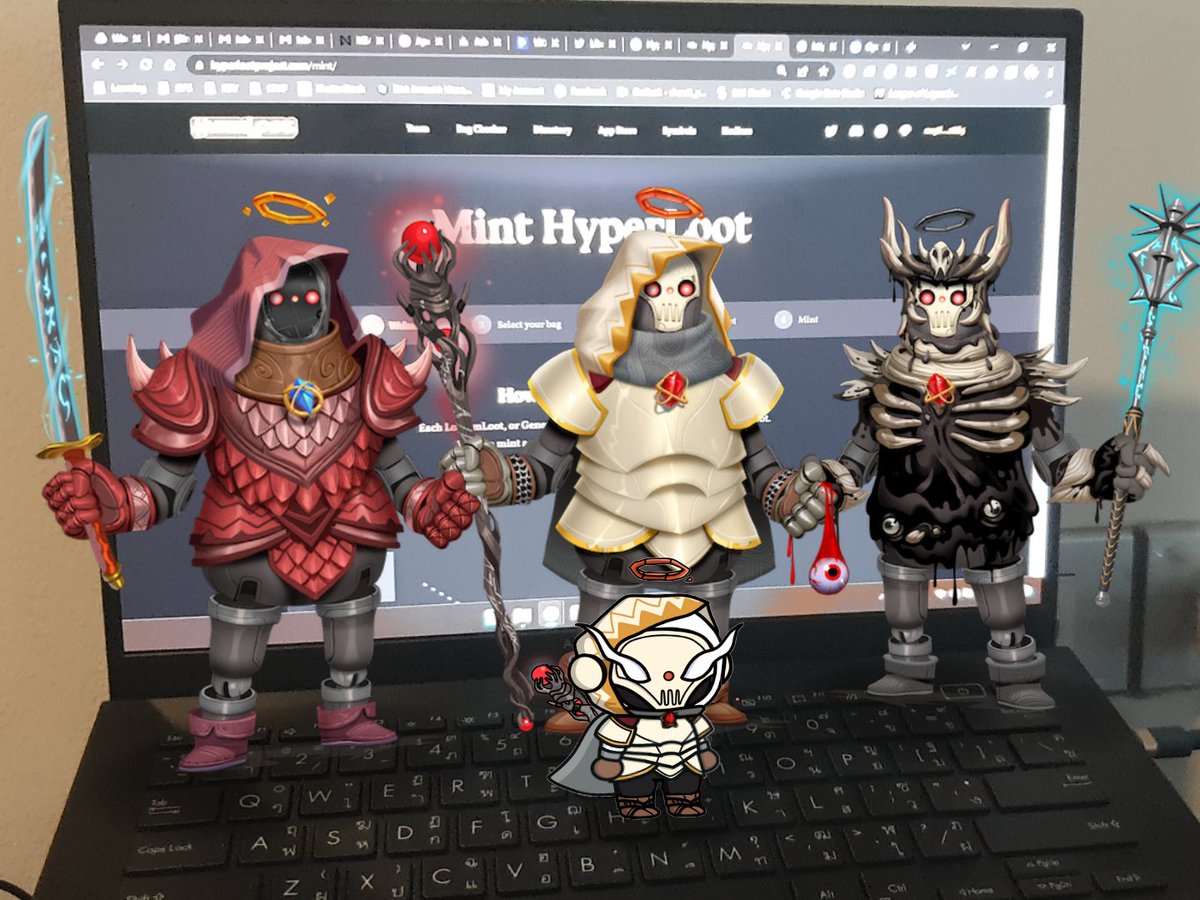 paper569's tweet photo. You guys should have one @hyperloot_. This is insane!!!!
#ClosetNFT #ARmity #HyperLoot #loot #mloot #CC0 https://t.co/IQFw0LpxTb