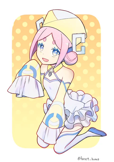 チアコミちゃん!先月は「ゆら怪談」を紹介してくれてありがとう!#チアコミアート 