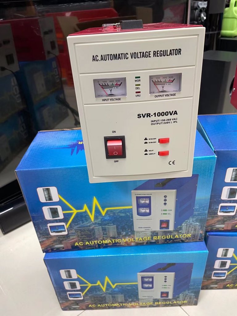 UgoBen2022's tweet photo. A/C. voltage regulator 500Va.1000Va.1500Va.2000Va, etc. https://t.co/wM607p8GVp