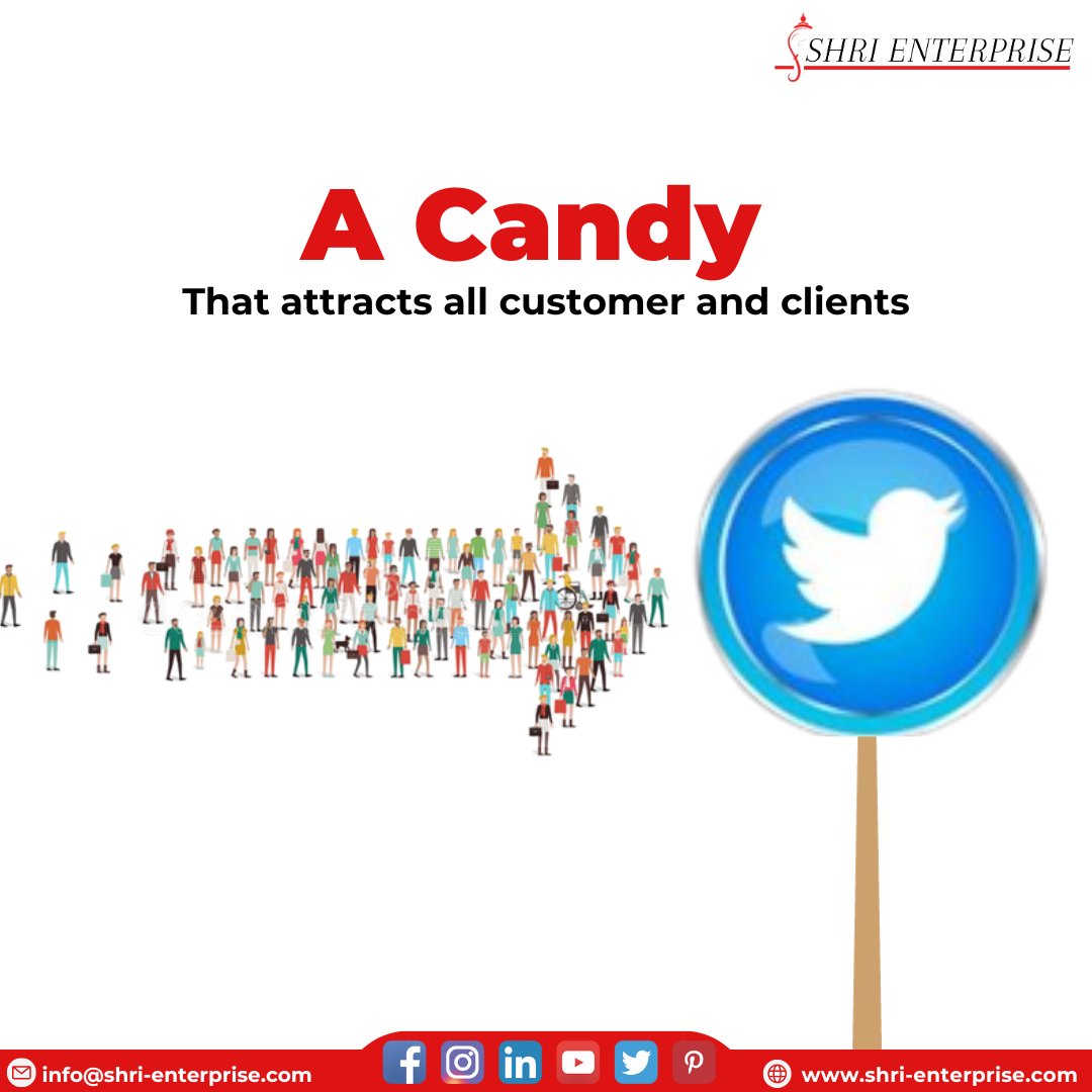 shrienterprise_'s tweet photo. A candy that attracts all customers and clients..
.
.
.
.
#digitalmarketing #marketing #marketingdigital #socialmedia #branding #shrienterprise https://t.co/YXxIbSzxAY