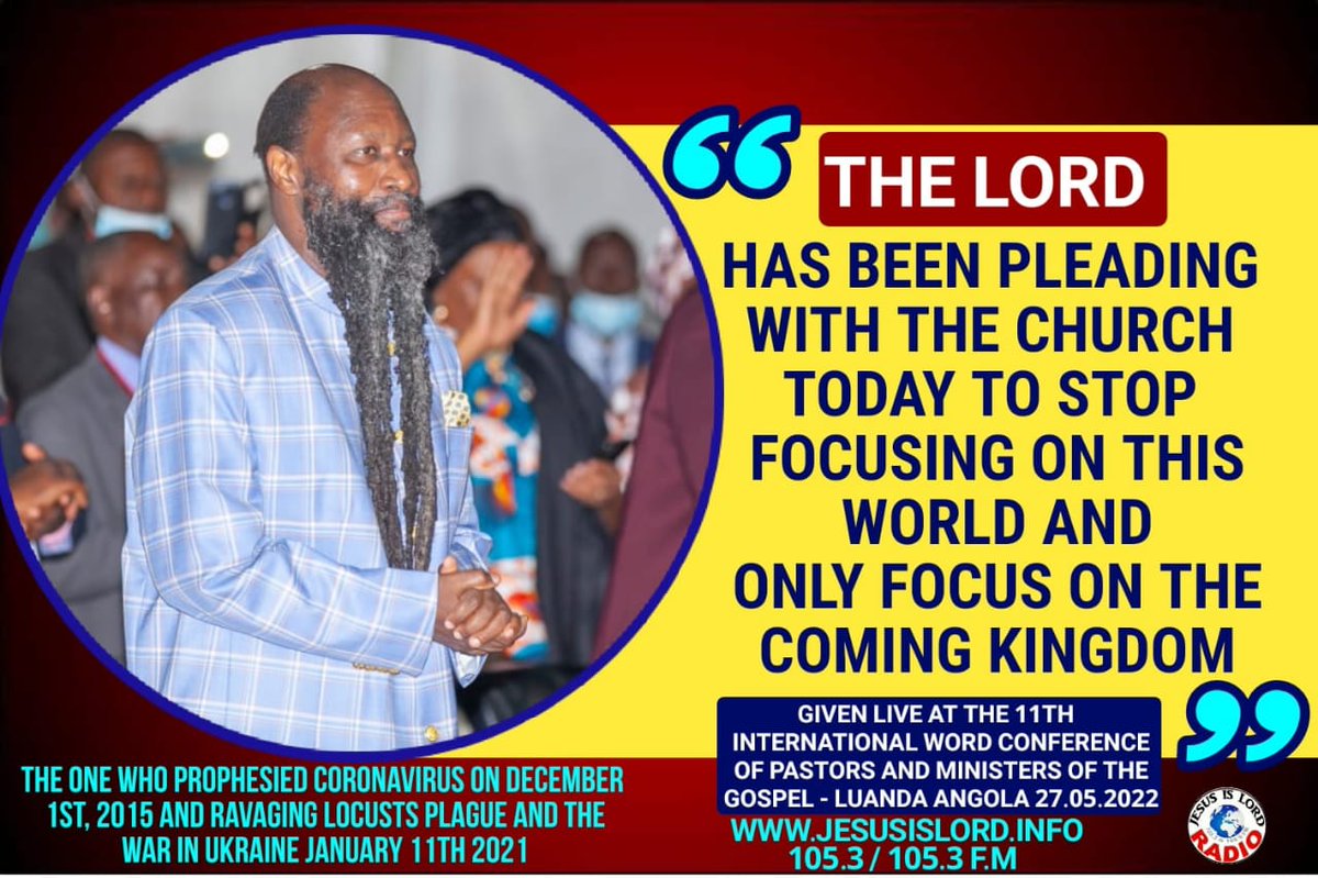 PstErick3's tweet photo. Only those Christians who had Reverence to GOD, wisdom, holy and righteous at the point of their deaths will be resurrected at time of rapture and given GLORIOUS BODIES. Not all Christians but only a minority, a remnant.
#TheWednesdayService https://t.co/hhHszOMvR1