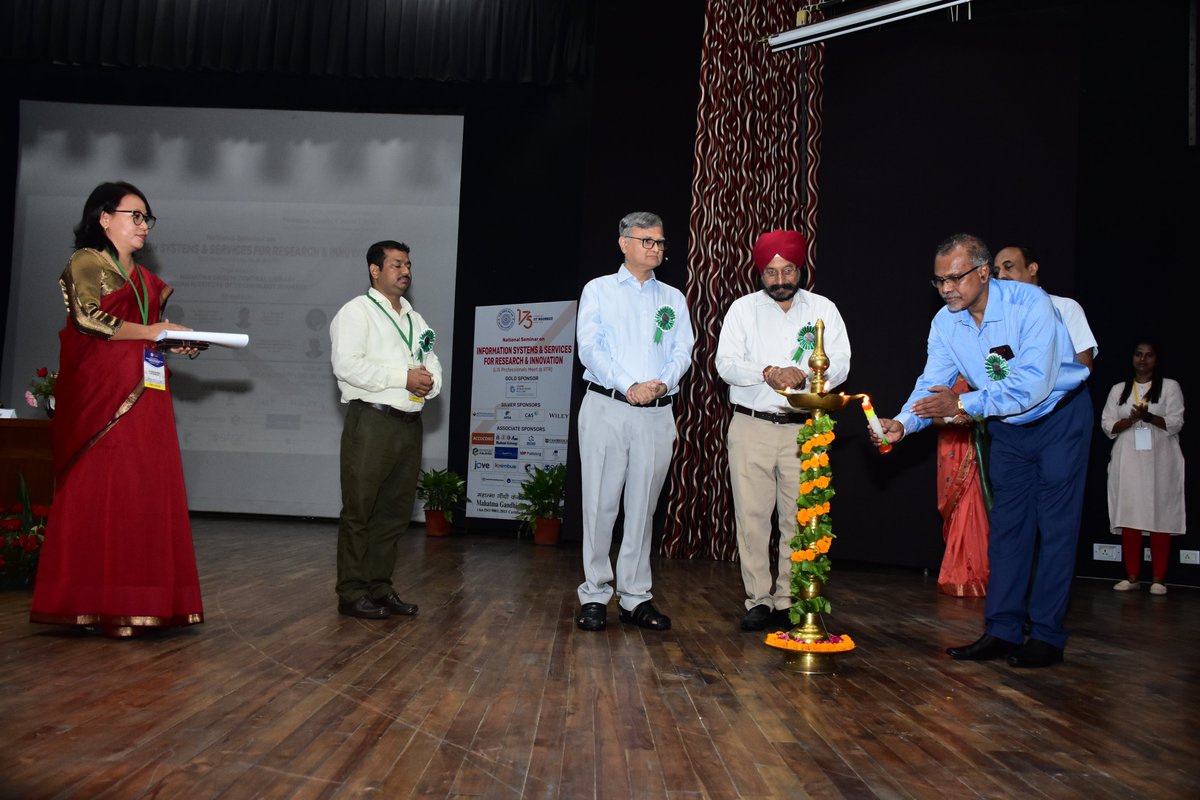 iitroorkee's tweet photo. Glimpses of the Inaugural ceremony of the National Seminar on Information Systems &amp; Services for Research &amp; Innovation organized by Mahatma Gandhi Central Library #MGCL @iitroorkee. https://t.co/sUMSPUV6tV