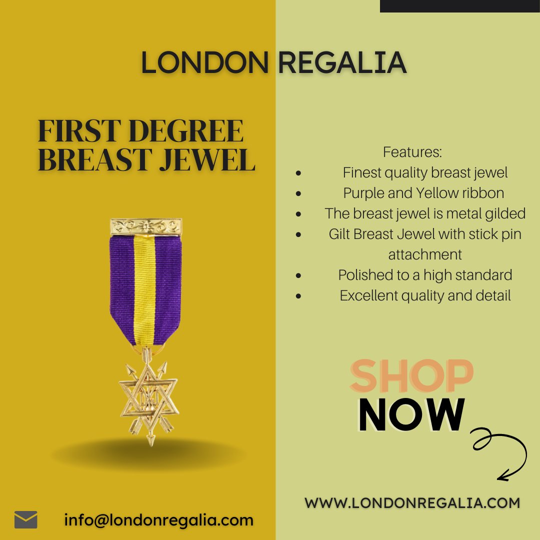 Shop Now: londonregalia.com
#jewel #jewelry #jewellery #jewels #fashion #necklace #gold #earrings #jewelrygram #style #accessories #gems #gemstone #love #masonicsupplies #masonicregalia #masonicjewelsus