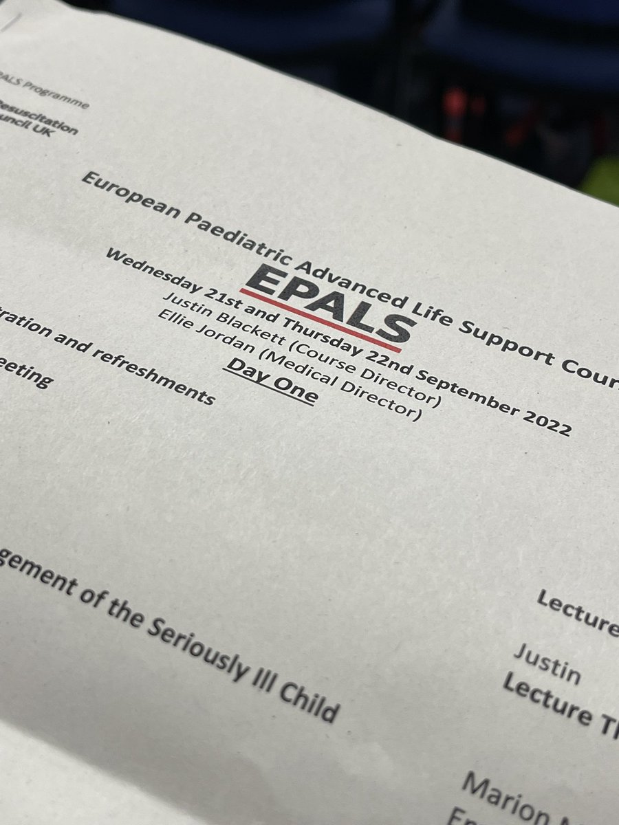 Thenetsaint's tweet photo. A great first day of @ResusCouncilUK EPALS @uhbwNHS. A fantastic group of candidates and instructors. #teamresus #teampaeds @hannahrosie21 https://t.co/gjZzPyy7zk