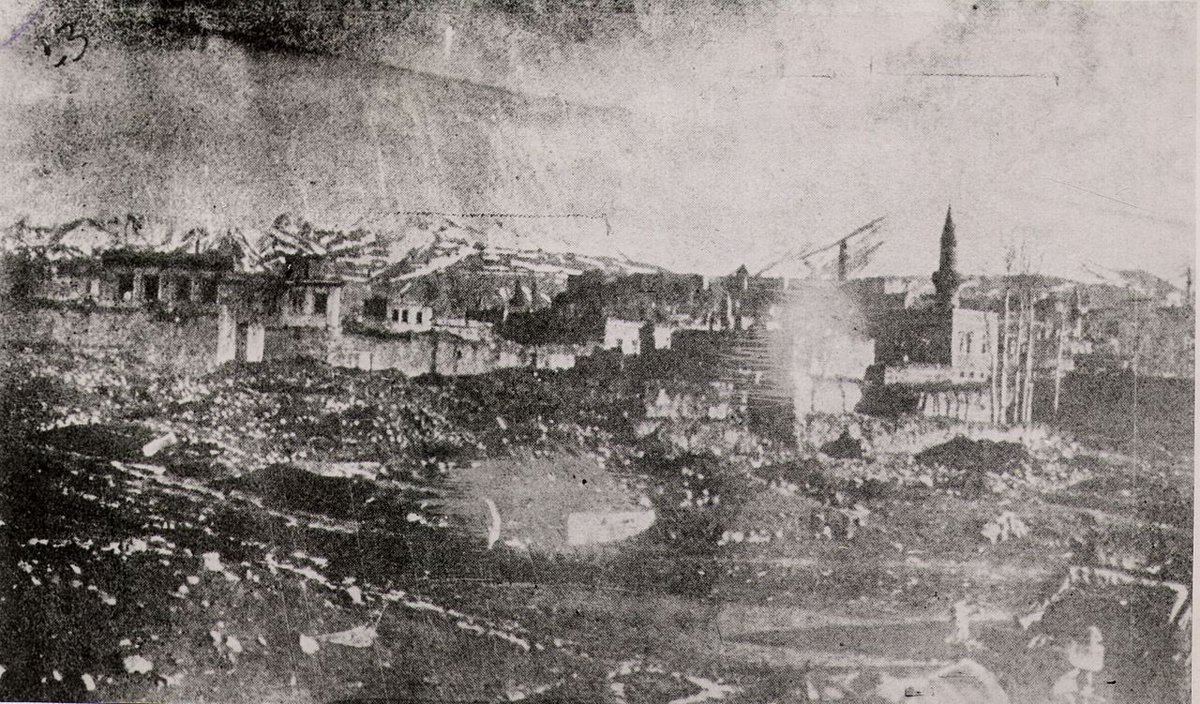 ChrisKhach's tweet photo. Karin/Erzurum &amp; Shushi were both destroyed during the Armenian Genocide. Of Erzerum’s ~15,000 Armenians only 200 were found alive in 1916. Of the ~23,000 Armenians in Shushi less than 300 were founded alive in 1921. So sign your pathetic documents, your genocide will not succeed. https://t.co/P875ZhNuzj