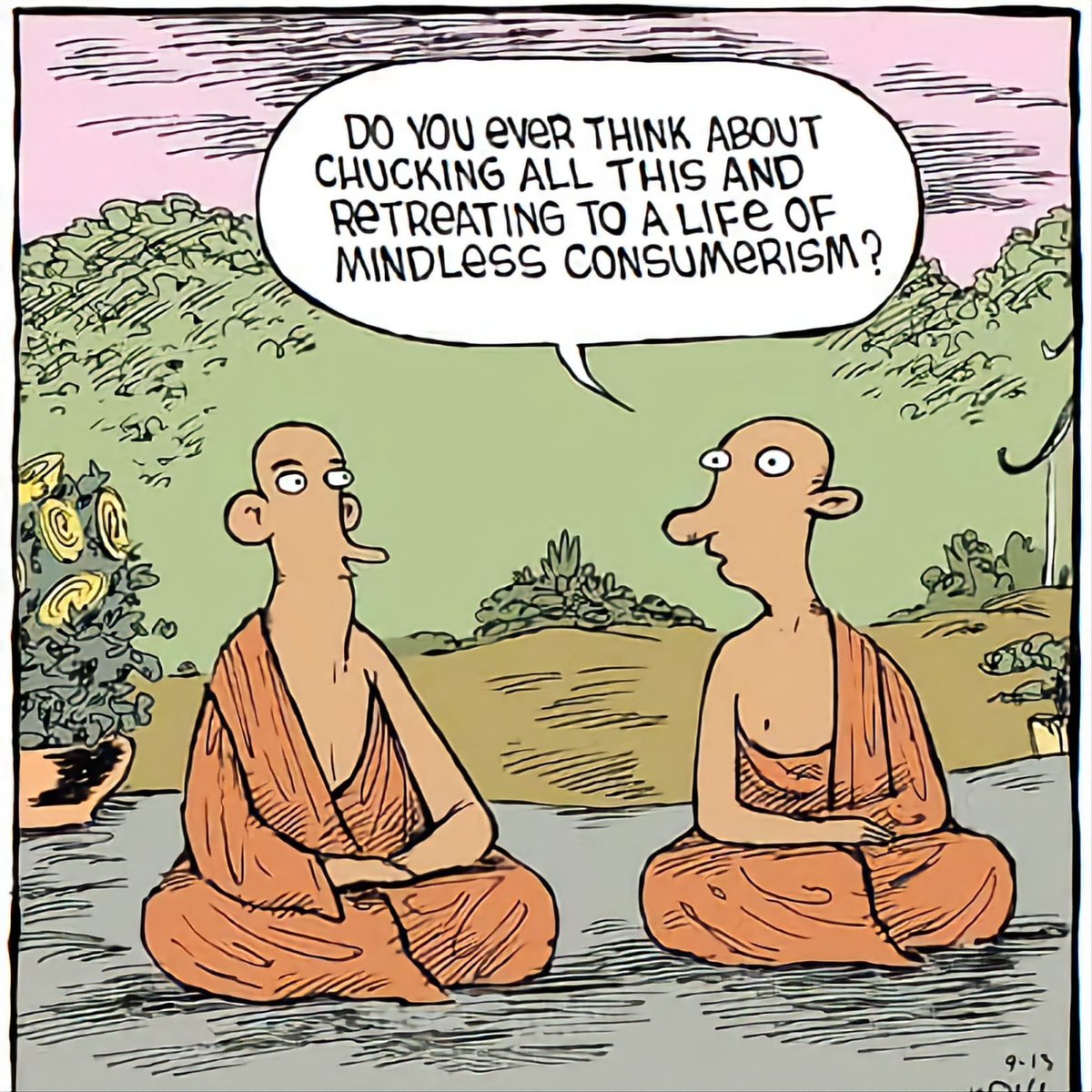 #BuddhistHumor