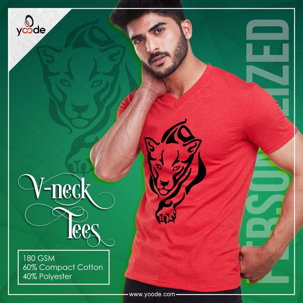YoodePromotions's tweet photo. A classic style of T-shirt for men is the V-neck. Buy customized V-neck T-shirts from Yoode.
For orders WhatsApp @ +91 7550027712
Design Now 🔜 https://t.co/rlITPIZnm4
#customized #mentshirt #vnecktee #tshirtprinting #tshirtlovers #tshirtdesign #designyourown #tshirtdesigning https://t.co/t91cZ4b2tf