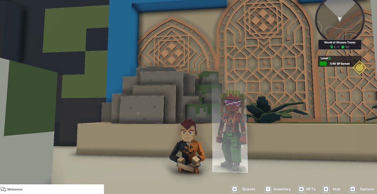 waratwarat16's tweet photo. @TheSandboxGame @worldofwomennft I just participated in the #SandboxAlphaS3Giveaway for a chance to win 500 SAND! Found the hidden room in World of Women Tower, check out my screenshot below!
👇 https://t.co/4EnaiFoyfw