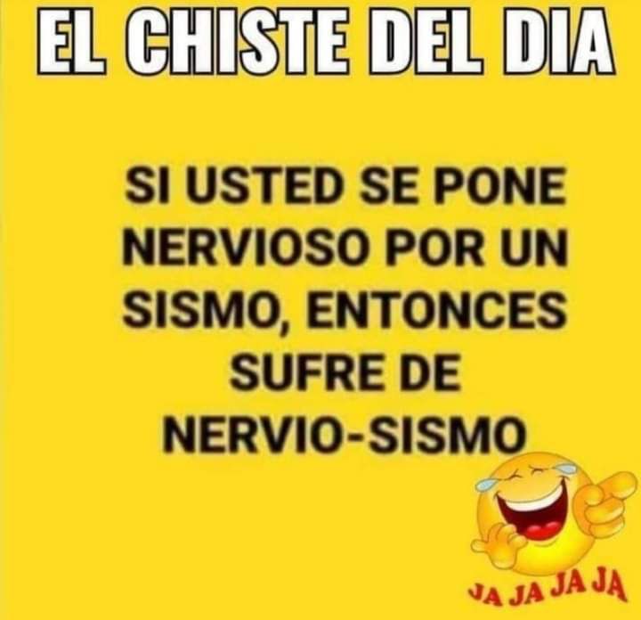 #Sismomexico buenos días #Mexico jaja