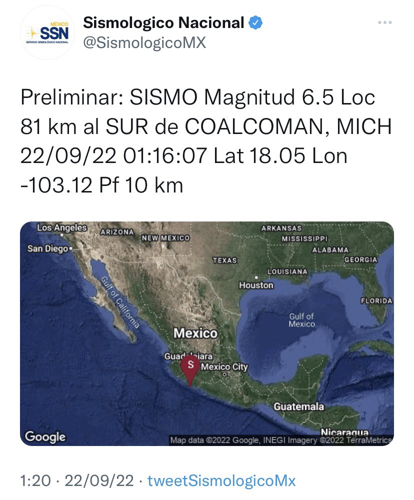 AzcapotzalcoMx's tweet photo. ⚠️ Atento Aviso ⚠️ 

A la 01:16 se registró un sismo en la Ciudad de México. La magnitud ameritó activación de la alerta sísmica.

Se activan protocolos de seguridad para atender cualquier eventualidad. https://t.co/bmX88q0gHj