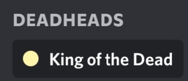 Cebus033's tweet photo. Gm @DeadHeadsNFT fam 🪦 its official 👑 King wishis yall a great day 😂🖕 https://t.co/TBuifXSPJy