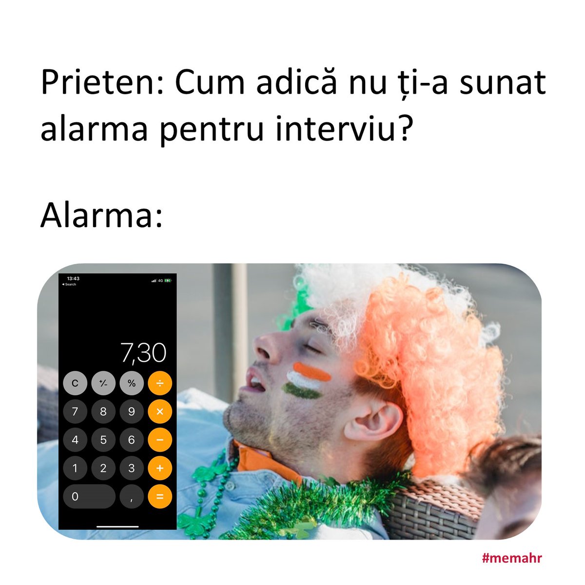 AdeccoRomania's tweet photo. Să nu judecăm prea aspru. Cu toții cunoaștem sentimentul 🥴😅
#memahr
#AdeccoRomania https://t.co/8tdcvFogY2