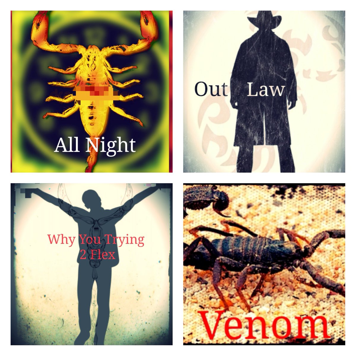 STWProduction's tweet photo. #NewSingle every week Here's the #ScorpionSeason line up from #RocDaScorpion
#ShockTheWorld⚡️🌍 https://t.co/wDozM5bknL
