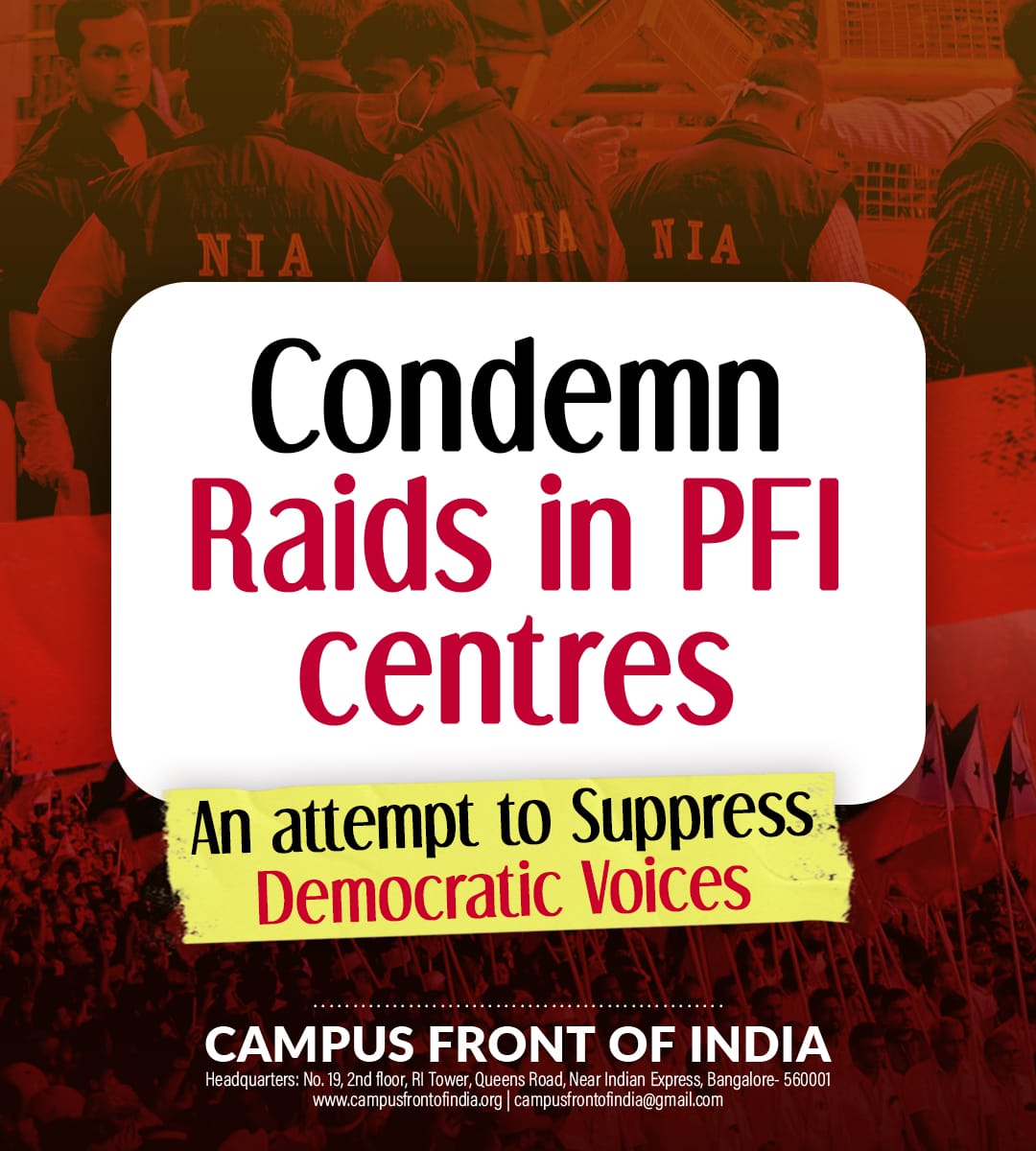 Campus Front of India tweet media