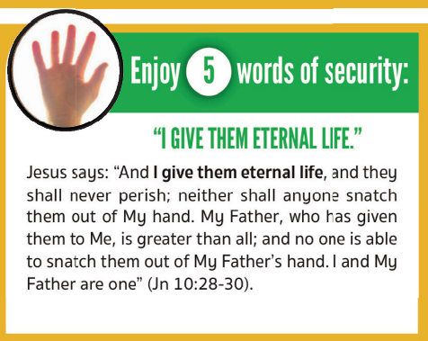 SMI_National's tweet photo. You can share the gospel clearly & effectively with The Five Fingers of Faith from School Ministries' curriculum: God's Rescue Mission!
Today we feature finger 5! Enjoy 5 words of security: "I give them eternal life."
#FiveFingersofFaith #Gospel #ReleasedTime #SchoolMinistries https://t.co/RlWAp8Olnm