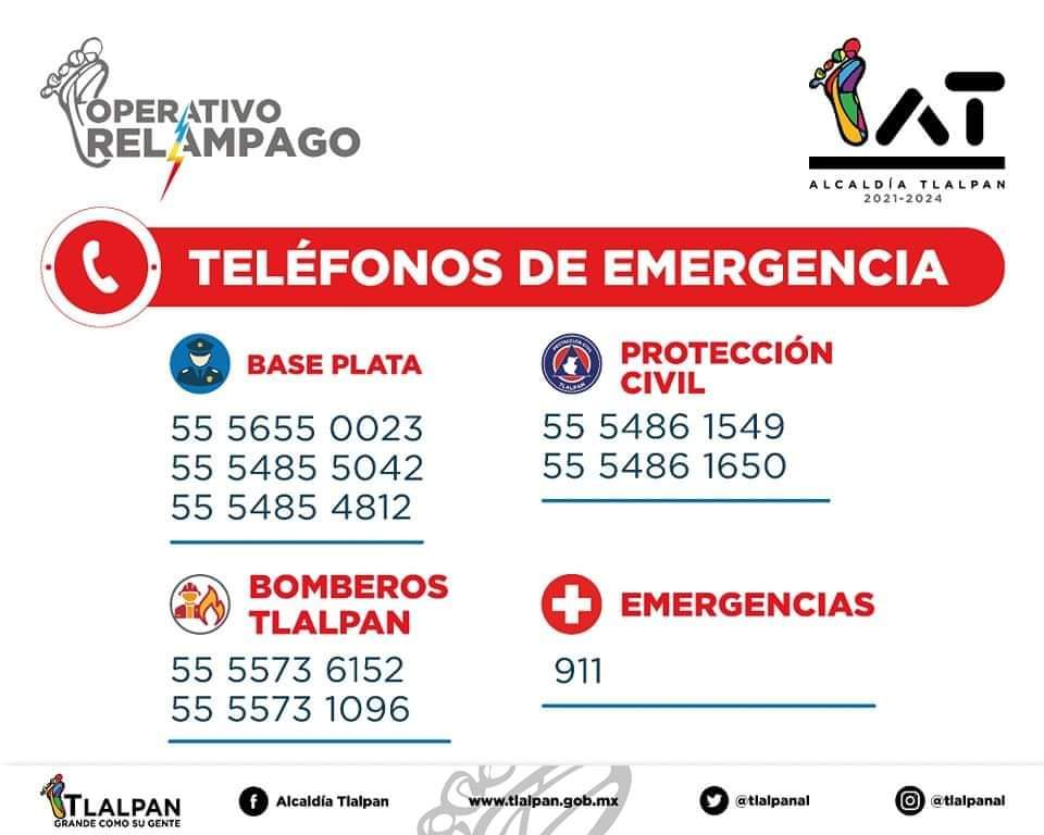alfagonzalezm's tweet photo. Derivado del sismo ocurrido, estamos alerta. Si tienes alguna emergencia llama a los números siguientes: https://t.co/n2TjpczXgl