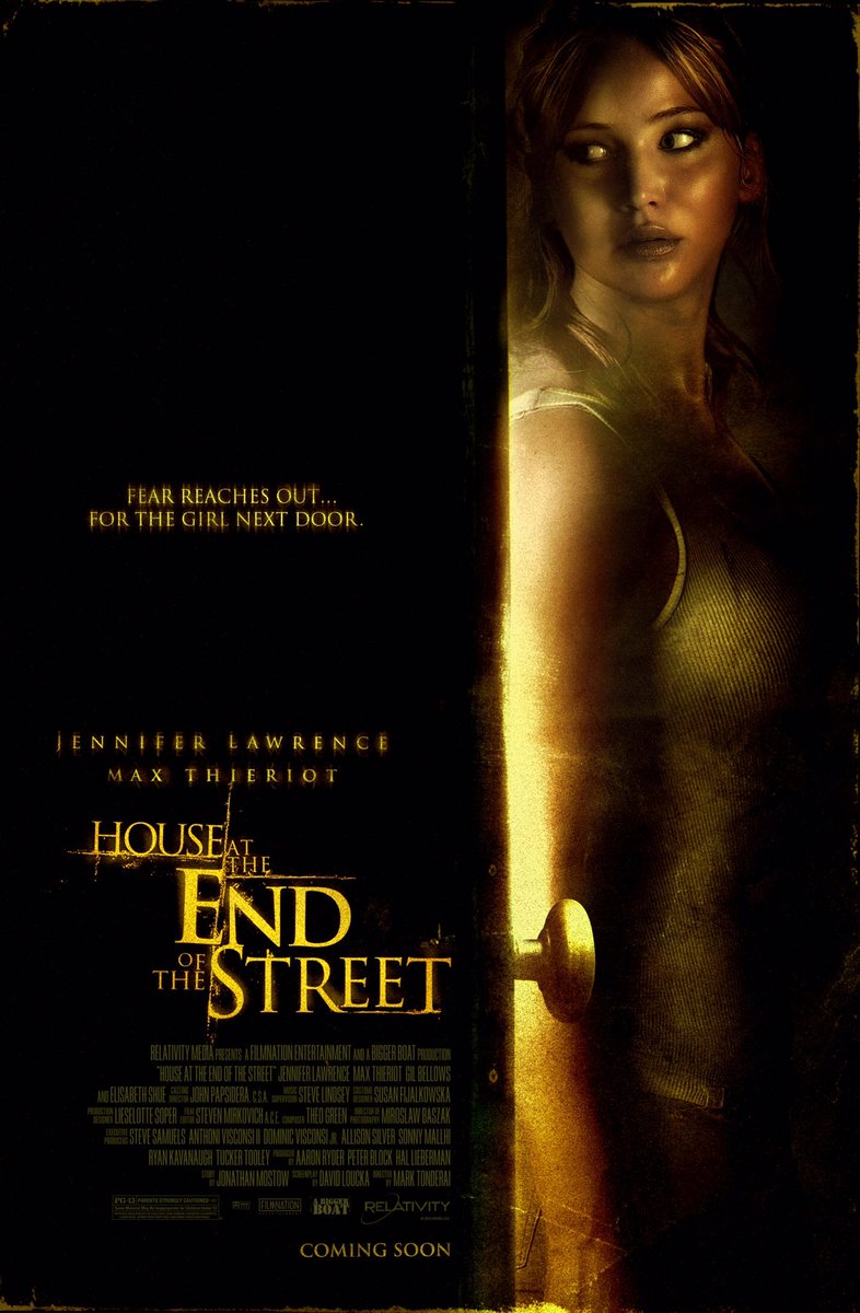 FilmNewsNos's tweet photo. 🎬MOVIE HISTORY: 10 years ago today, September 21, 2012, the movie ‘House at the End of the Street’ opened in theaters!
#JenniferLawrence #MaxThieriot #ElisabethShue #GilBellows #EvaLink #GraceTuckerDuguay #NolanGerardFunk #AllieMacDonald #JordanHayes #BobbyOsborne #MarkTonderai https://t.co/2ODQHrdUGO