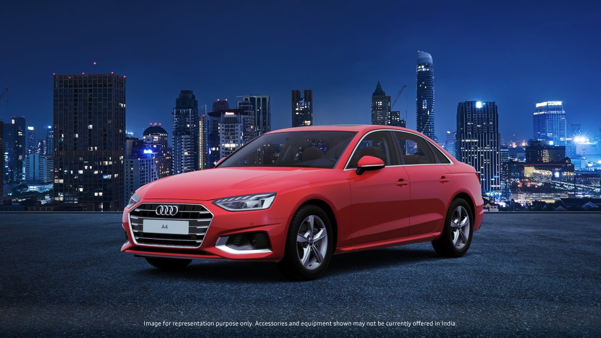 Always be in spotlight of the A-listers with the new Tango Red #AudiA4.
Available with striking new flat bottom steering wheel and signature Audi B&amp;O 3D sound system. Book Now!
#FutureIsAnAttitude