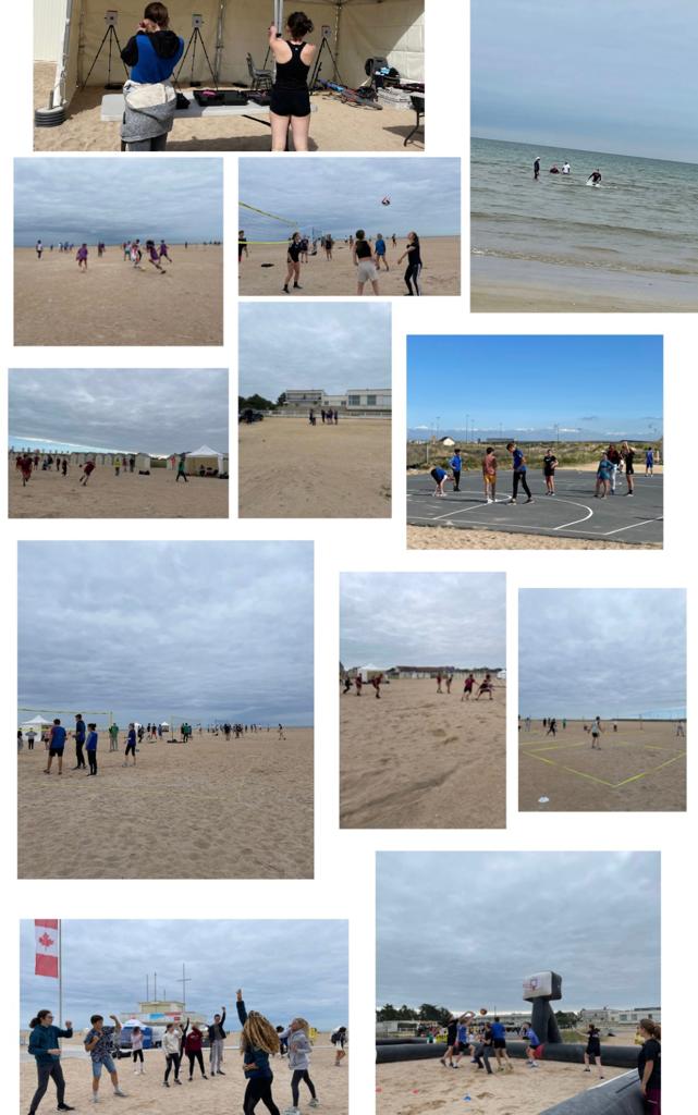 #JNSS2022 , retour en images sur le 17ème trophée des lycées <a href="/unss/">UNSS_National</a> <a href="/Dsden14/">DSDEN 14</a> à <a href="/OuistrehamRB/">Ouistreham Riva-Bella</a> avec 350 jeunes et 30 stapsiens en soutien. <a href="/ac_normandie/">Académie de Normandie</a>
Merci à nos partenaires @MGENCalvados <a href="/EFS_dondesang/">Établissement français du sang</a> 
<a href="/snujemengage/">Service national universel</a>