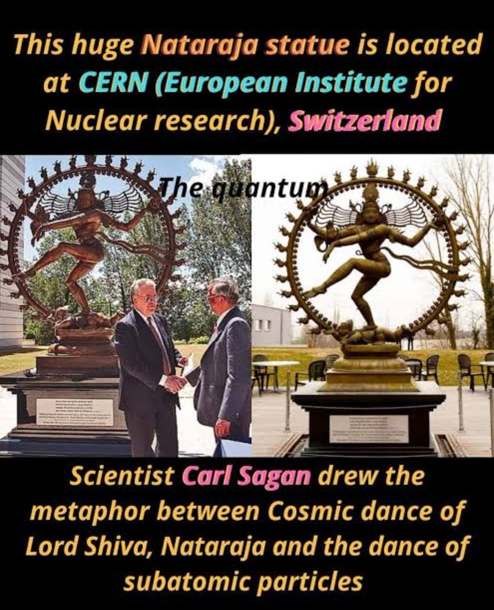 Captain_x_'s tweet photo. The cosmic dance of Shiva symbolises the interplay of dynamic and static divine energy flow, containing the five principles of eternal energy — creation, preservation, destruction, illusion and emancipation. https://t.co/XNsS2i7mre