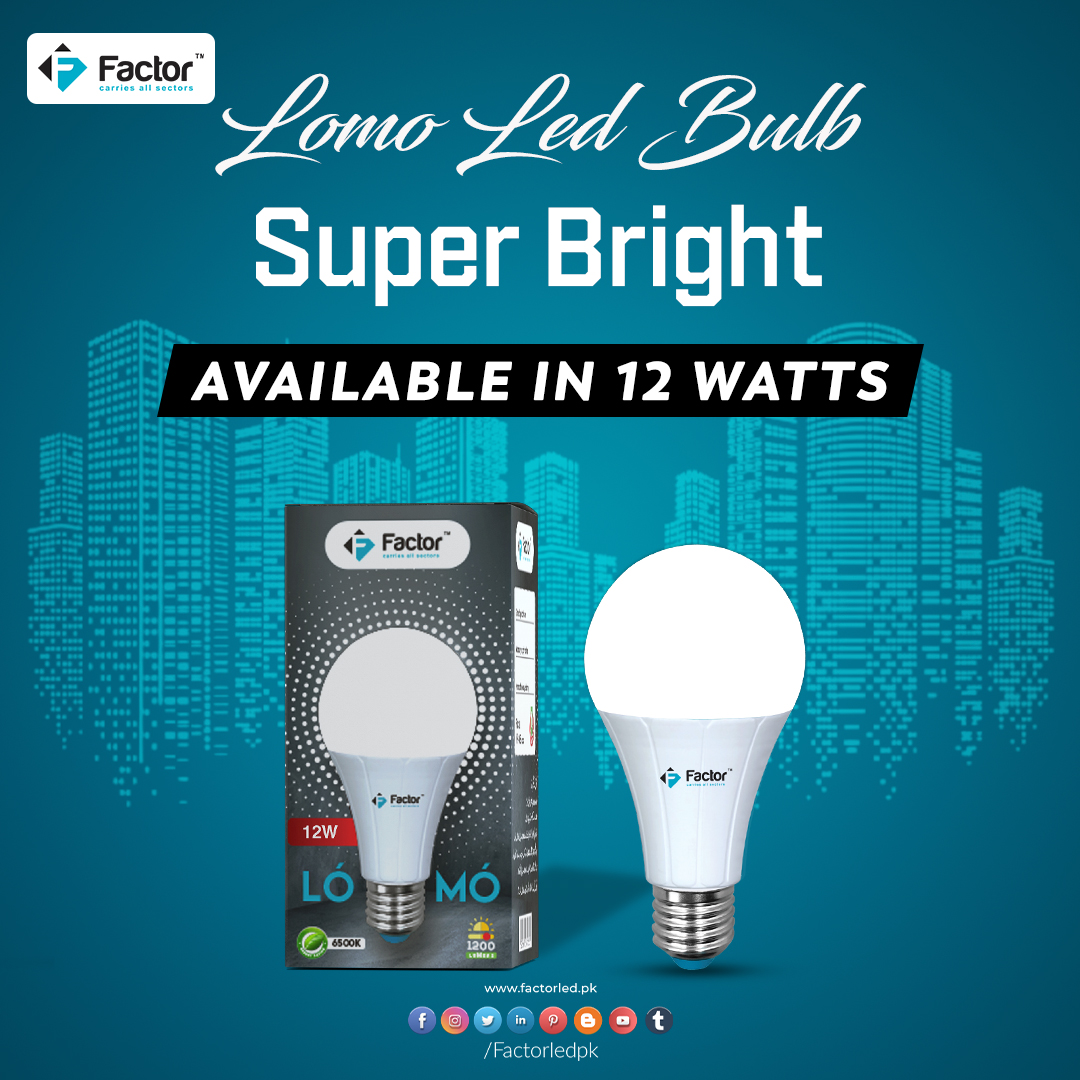 Factorledpk's tweet photo. Brighten your space more with our Lomo LED Bulb that operates in low voltage. It has instant lighting and the ability to withstand frequent switching.
Buy Now at https://t.co/7XSSddytbk or 📞 +92 330 2525290 | +92 322 8256205
#FactorLEDpk #LEDlights #LEDbulbs #OutdoorLighting https://t.co/Q702xrDJSR