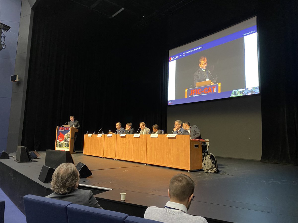 En direct des JFIC CAT notre congres francophone dédié à l insuffisance cardiaque !