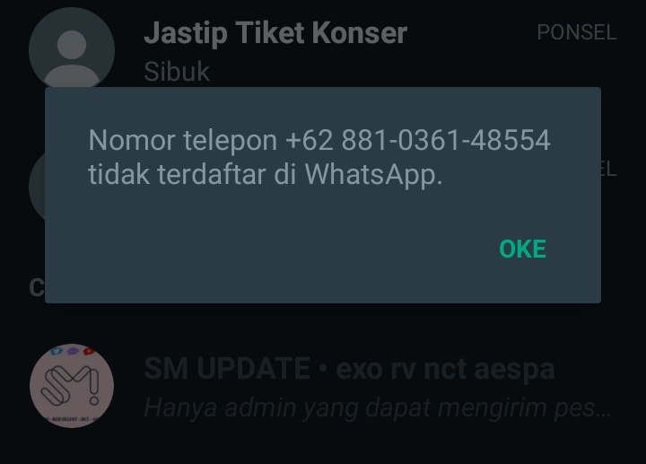revi_decky's tweet photo. #viralkan PENIPUAN !!
Penipuan berkedok Jastip Tiket Konser. Banyak yang udah ketipu sama dia termasuk aku sendiri juga korban.
oknumnya bernama "Jessicayanii" #penipuan #KPOPLAND_IN_JAKARTA #Kpop #EXOL #NCT127_NEOCITY_THE_LINK #nctzen #ViralNews https://t.co/82Cav0Fl7H
