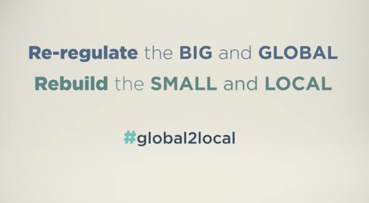 Displaced9a's tweet photo. It’s the economy, but also the biG and global, stupid! #localization #degrowth #global2local #localfood https://t.co/MAz7SMKyzL