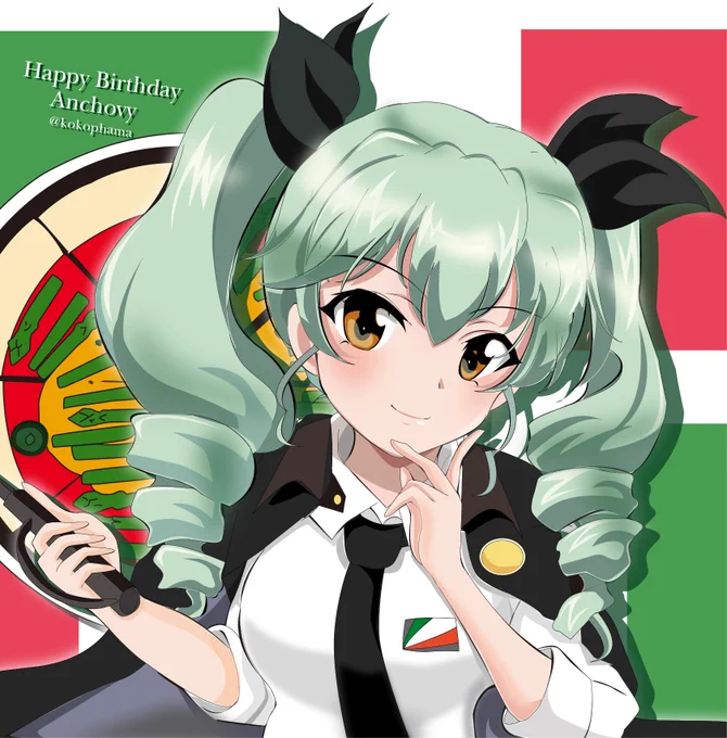 #アンチョビ生誕祭2022#アンチョビ生誕祭アンチョビ姐さんおめでとう!! 