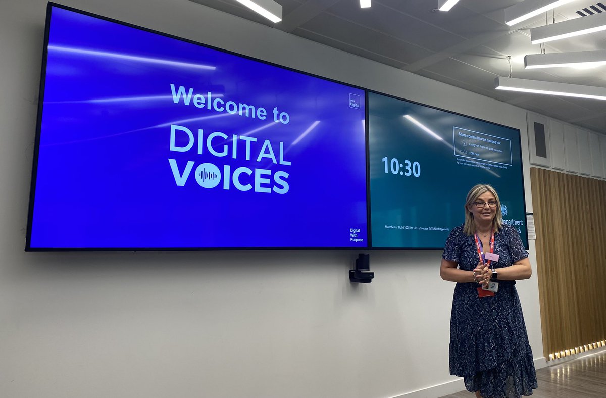 JaneKenny26's tweet photo. Great day ahead as we launch our new cohort of #DigitalVoices for #DWPDigital at our Manchester hub https://t.co/f941M9iIHM