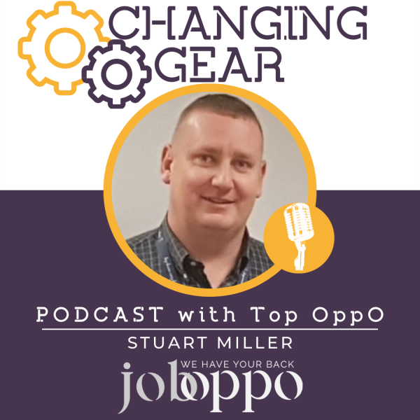 JobOppO's tweet photo. Welcome to "Changing Gear", JobOppO's 2nd podcast series offering a global insight to our OppOs.
Todays TopOppO has been around a bit.
He's a Sapper Veteran.
He has supported 1000s of Veterans.
He's a Monkey Hanger.
Please enjoy.  https://t.co/xkAeEdWG9y https://t.co/1StSYtXZV2