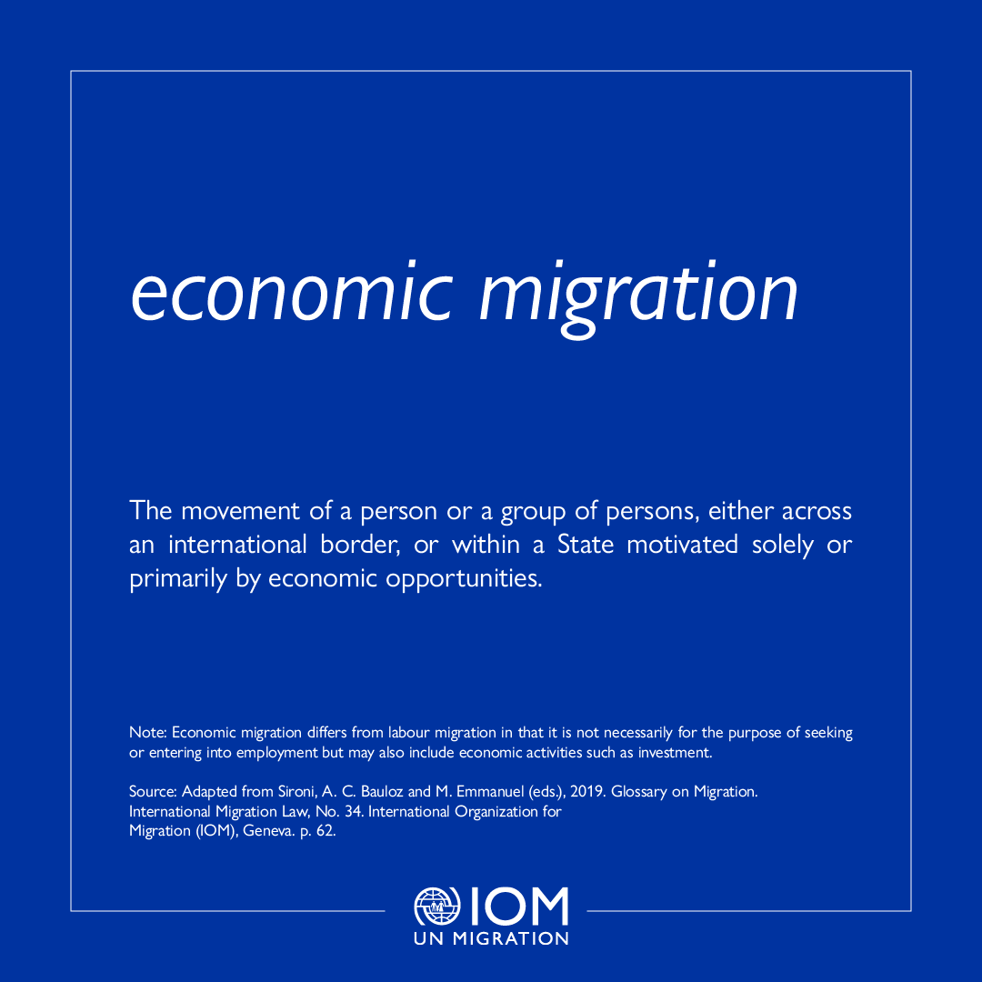 Economic migration is an approach for many to elevate their living conditions. ​

In light of the ongoing UN Responsible Business and Human Rights Forum, IOM reaffirms its commitment to reassuring economic migrants are adequately protected and their human rights upheld.