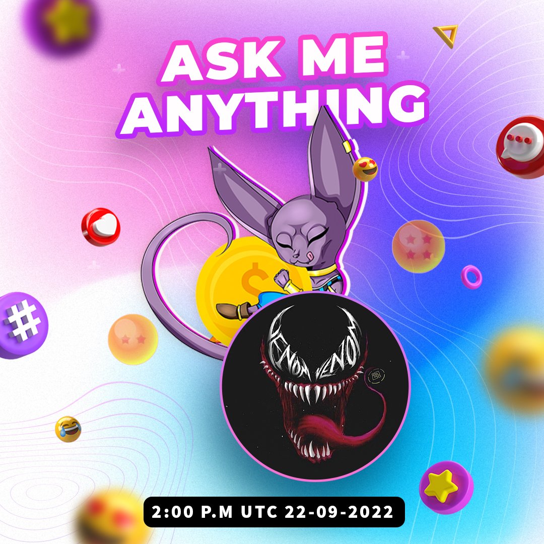 CatSphynxGod's tweet photo. 🎉🎉🎉 Congratulations Cat Sphynx for reaching 3x Soft Cap

🎙🎙🎙 AMA Announcement 🎙🎙🎙

Cat Sphynx X Venom Calls  (https://t.co/aFuTkipxnb)

⏰Time: 2022.09.22 14:00 (UTC)

Join and enter the fantasy world of Cat Sphynx. Going to the moon is not far away https://t.co/RCGxecIzTE