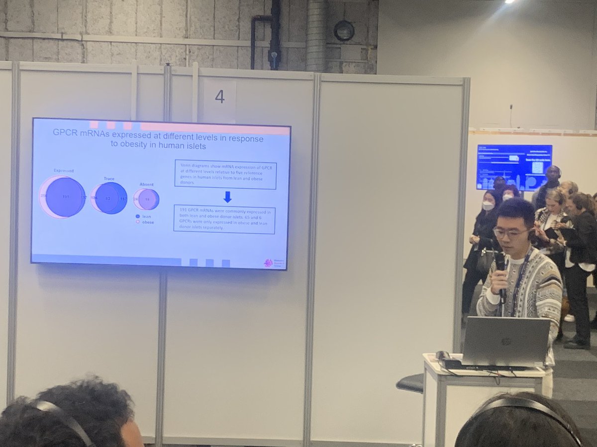 Diabetes Research Group @Kingās (@drg_kings) on Twitter photo Excellent talk and great answers to questions š! Well done <a href="/taniitweets/">Tanyel Ashik</a>, Jess and Zekun. Looking forward to <a href="/EOlaniru/">Ed Olaniru, PhD</a> and @vaselagesheva ās talk today. <a href="/EASDnews/">EASD</a> #EASD2022 #Stockholm Excellent talk and great answers to questions š! Well done <a href="/taniitweets/">Tanyel Ashik</a>, Jess and Zekun. Looking forward to <a href="/EOlaniru/">Ed Olaniru, PhD</a> and @vaselagesheva ās talk today. <a href="/EASDnews/">EASD</a> #EASD2022 #Stockholm